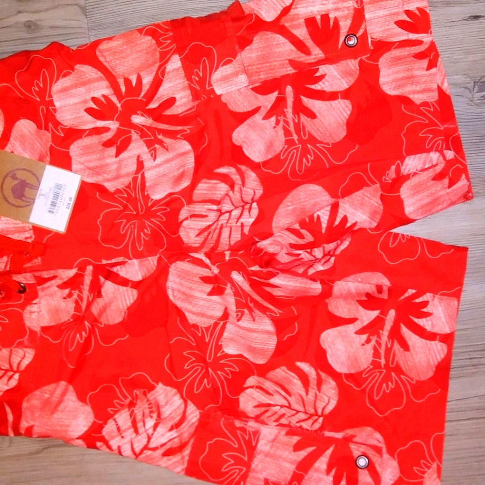 Boys Red Camel board swim shorts cargo style